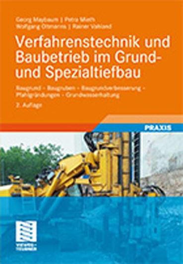 Verfahrenstechniken und Baubetrieb im Grund- und Spezialtiefbau