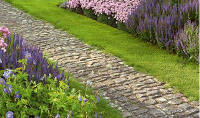 Naturstein im Garten