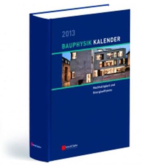 Bauphysik-Kalender 2013 Einzelbezug