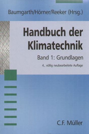 Handbuch der Klimatechnik Bd.1: Grundlagen   