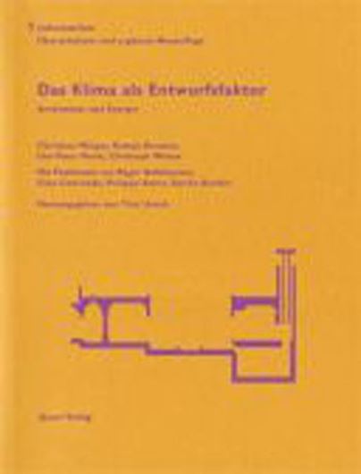 Das Klima als Entwurfsfaktor
