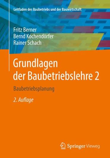 Grundlagen der Baubetriebslehre 2