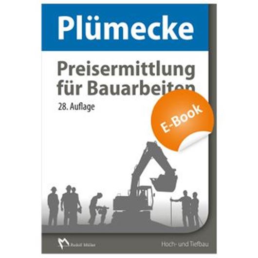 Plümecke - Preisermittlung für Bauarbeiten EBOOK
