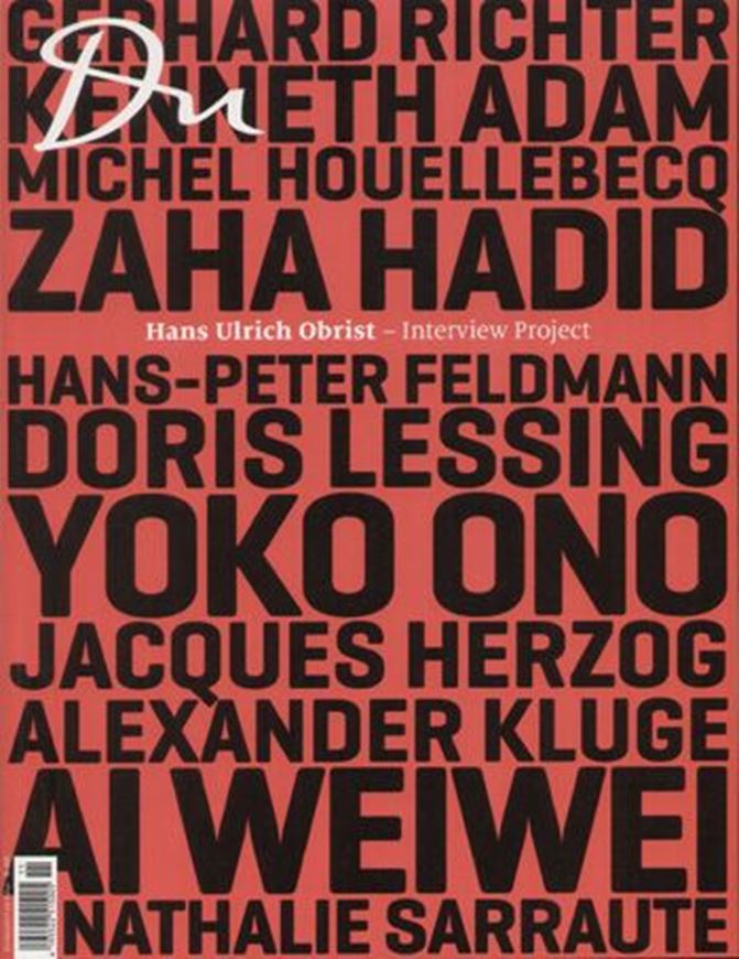 Du 852: Hans Ulrich Obrist - Interview Project   