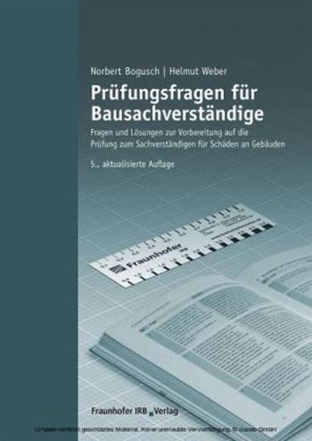 Prüfungsfragen für Bausachverständige EBOOK