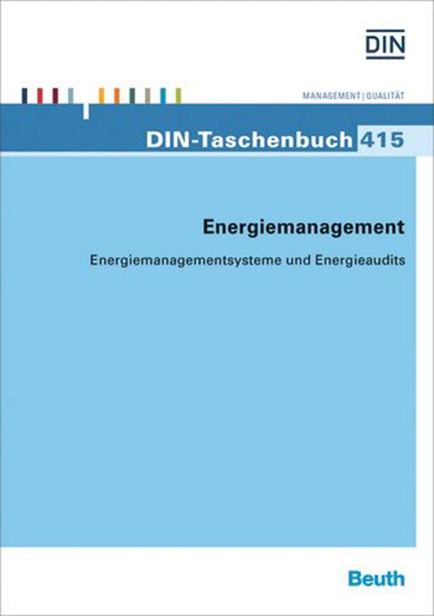 DIN-Taschenbuch 415 Energiemanagement   