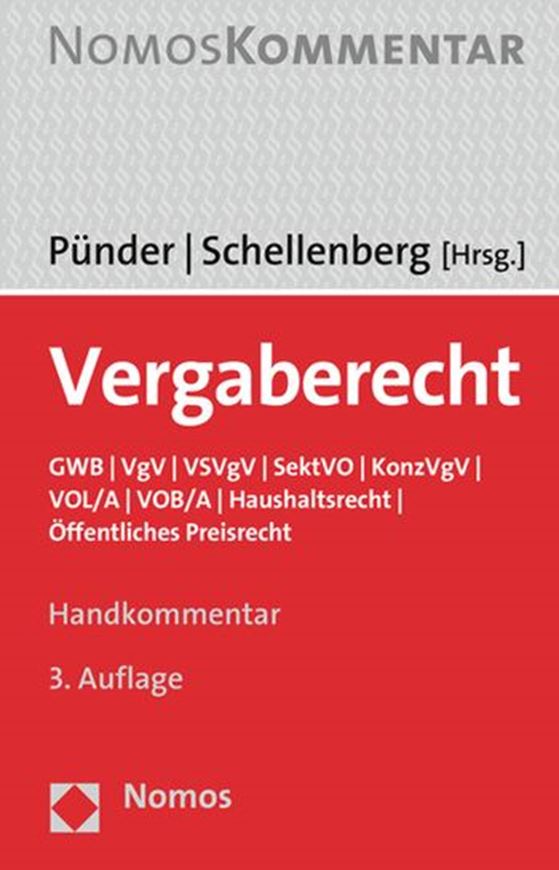 Vergaberecht - Handkommentar