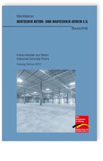 DBV Merkblatt Industrieböden aus Beton