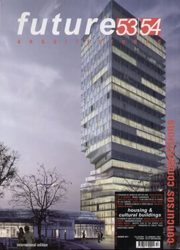 Future Arquitecturas 53/54: Housing & Cultural Buildings   
