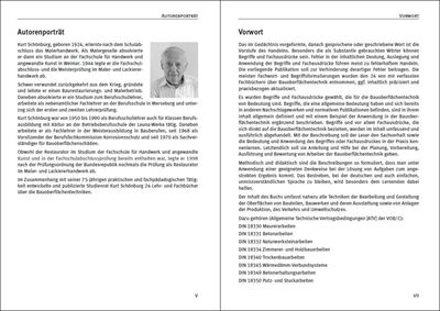 Oberflächentechnik im Bauwesen A-Z