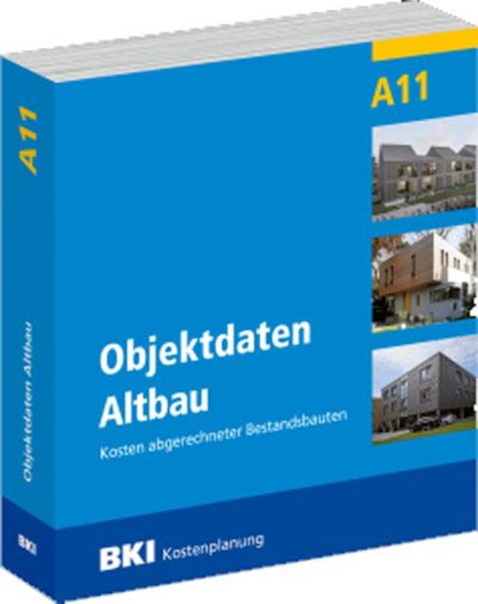 BKI Objektdaten Altbau A11 inkl. CD-ROM
