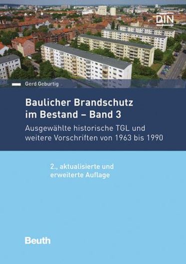 Baulicher Brandschutz im Bestand - Band 3
