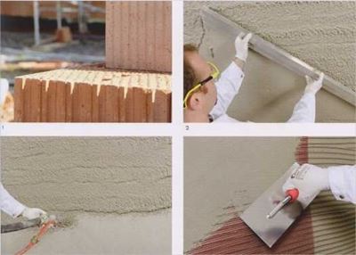 Die Kunst der Putzfassade