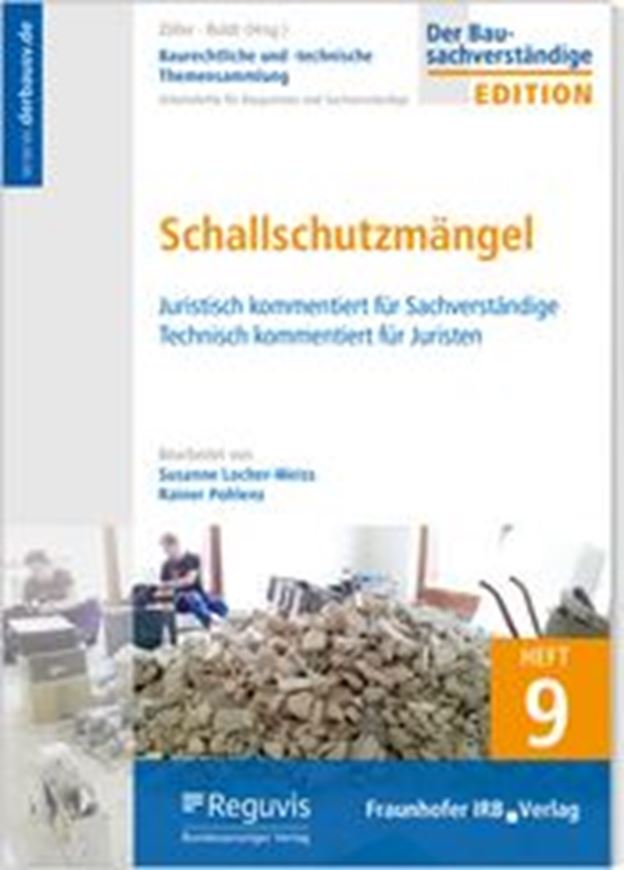 Schallschutzmängel - Baurechtliche und -technische Themensammlung-Heft 9