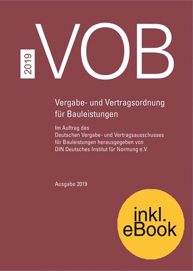 VOB Gesamtausgabe 2019 -  Kombi Buch + EBOOK