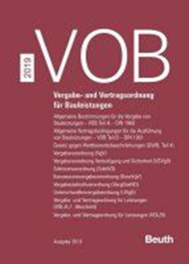 VOB Zusatzband 2019 incl. E-BOOK