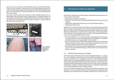 Schäden an Flächenbefestigungen aus Betonpflaster I.