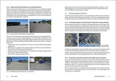 Schäden an Flächenbefestigungen aus Betonpflaster I.