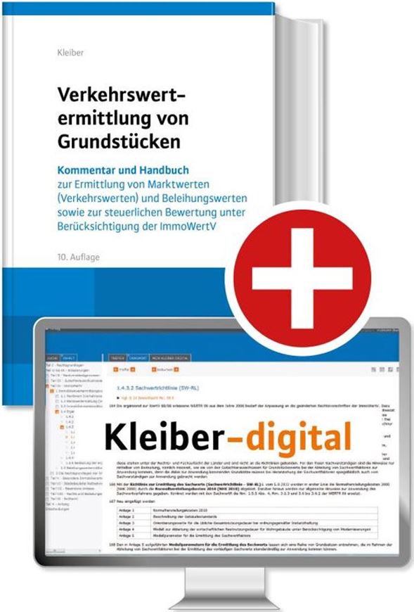 Verkehrswertermittlung von Grundstücken - Kombi-Angebot print + digital