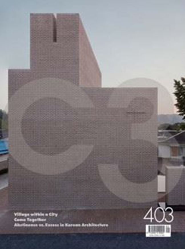 C3 403: Village within a City/ Come Together/ Abstinence vs. Excess in Korean Architecture