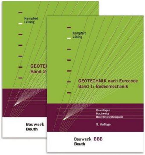 Geotechnik nach Eurocode, 2 Bde. Bd. 1+2