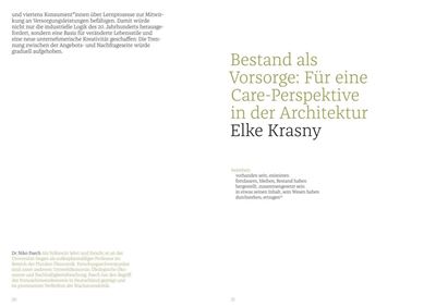 Sorge um den Bestand