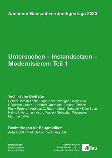 Aachener Bausachverständigentage 2020