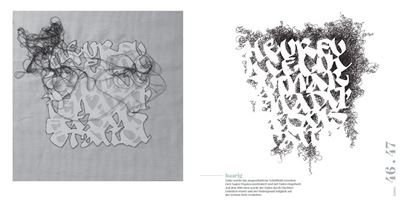 Schriftbilder - experimentelle Kalligrafie