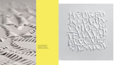 Schriftbilder - experimentelle Kalligrafie