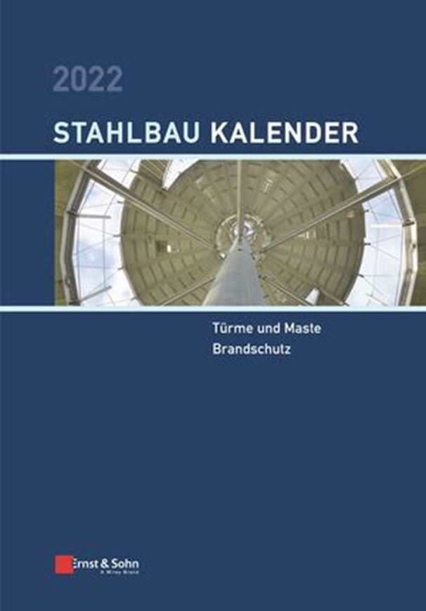 Stahlbau-Kalender 2022 - Einzelbezug