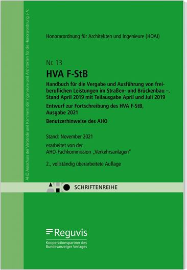 AHO Heft 13 HVA F-StB