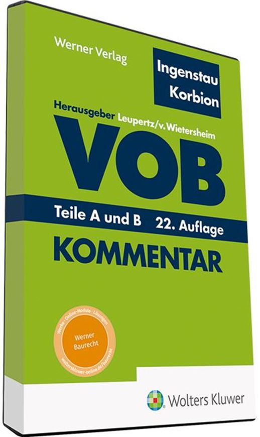 Ingenstau Korbion VOB Teile A und B - auf DVD