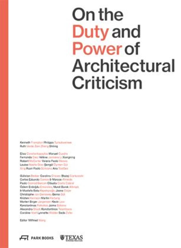 On the Duty and Power of Architectural Criticism