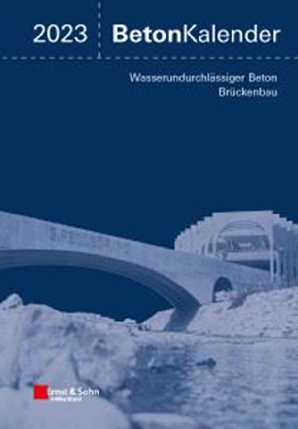 Beton-Kalender 2023, 2 Teile - EINZELBEZUG