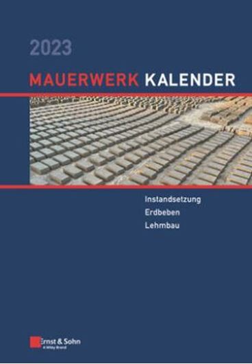 Mauerwerk-Kalender 2023 - Einzelbezug