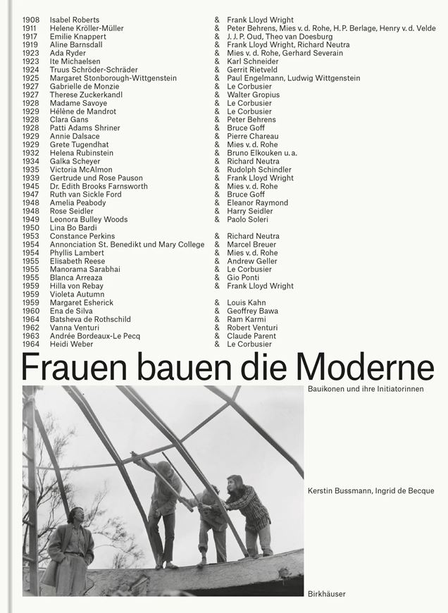 Frauen bauen die Moderne