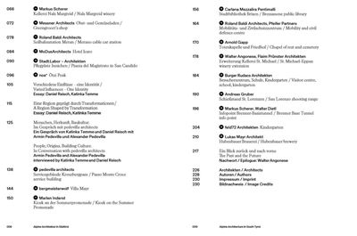 Alpine Architektur in Südtirol