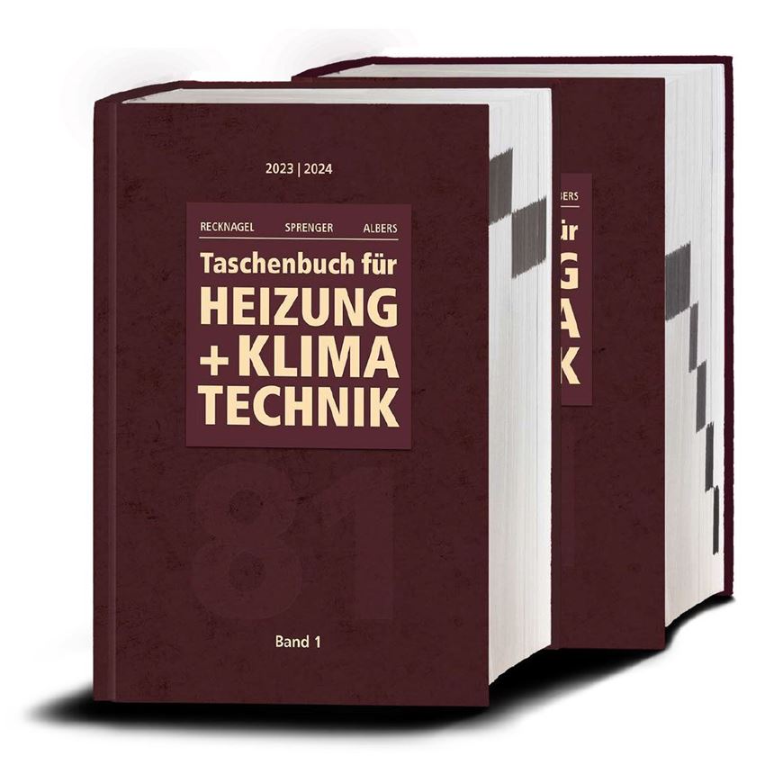Recknagel - Taschenbuch für Heizung und Klimatechnik - Basisversion, 2 Teile