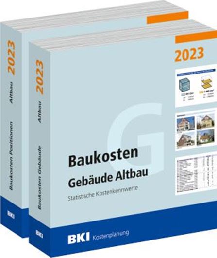 BKI Baukosten Gebäude + Positionen Altbau 2023
