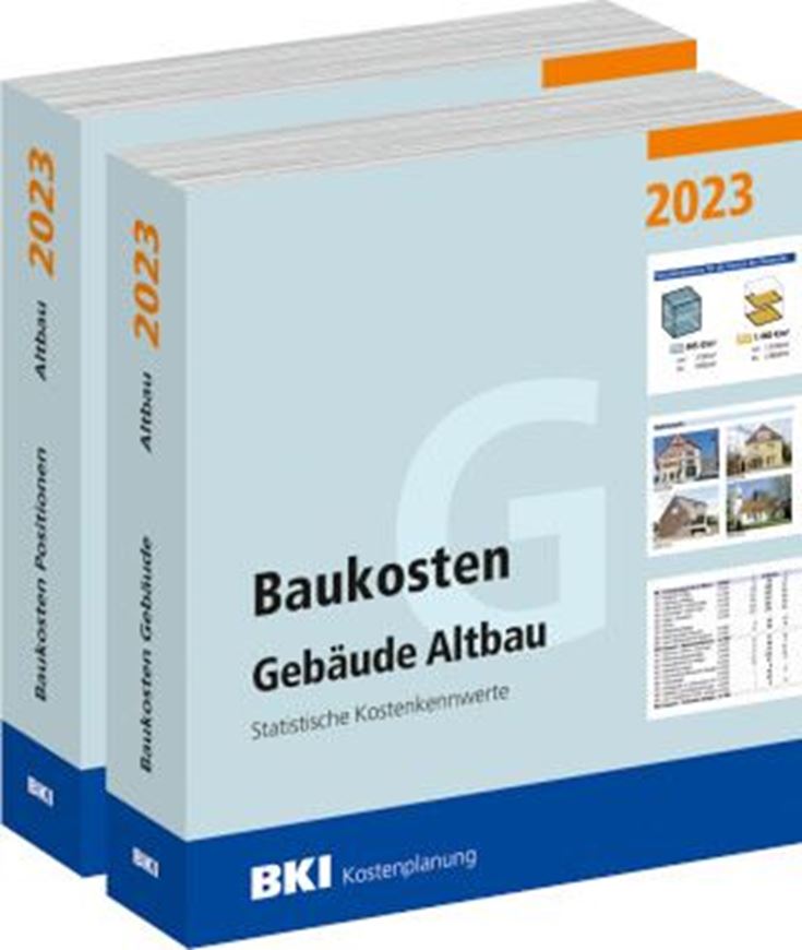 BKI Baukosten Gebäude + Positionen Altbau 2023