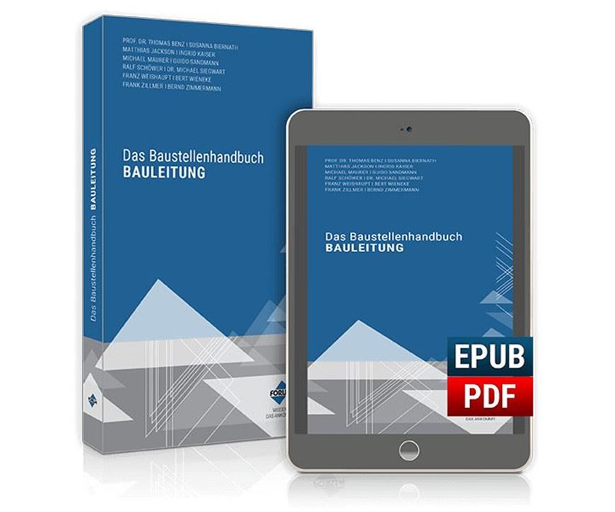 Das Baustellenhandbuch Bauleitung - Bundle mit EBOOK