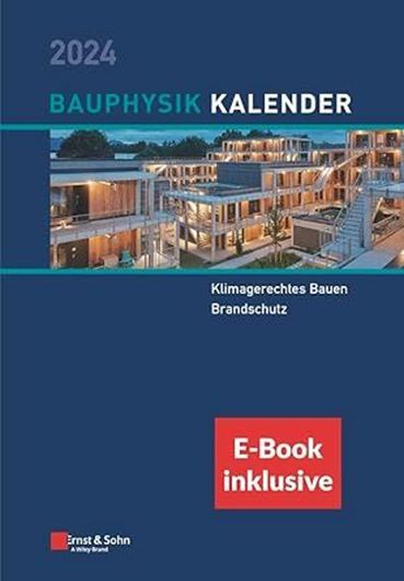 Bauphysik-Kalender 2024 inkl.  EBOOK als ePDF  Fortsetzungsbezug