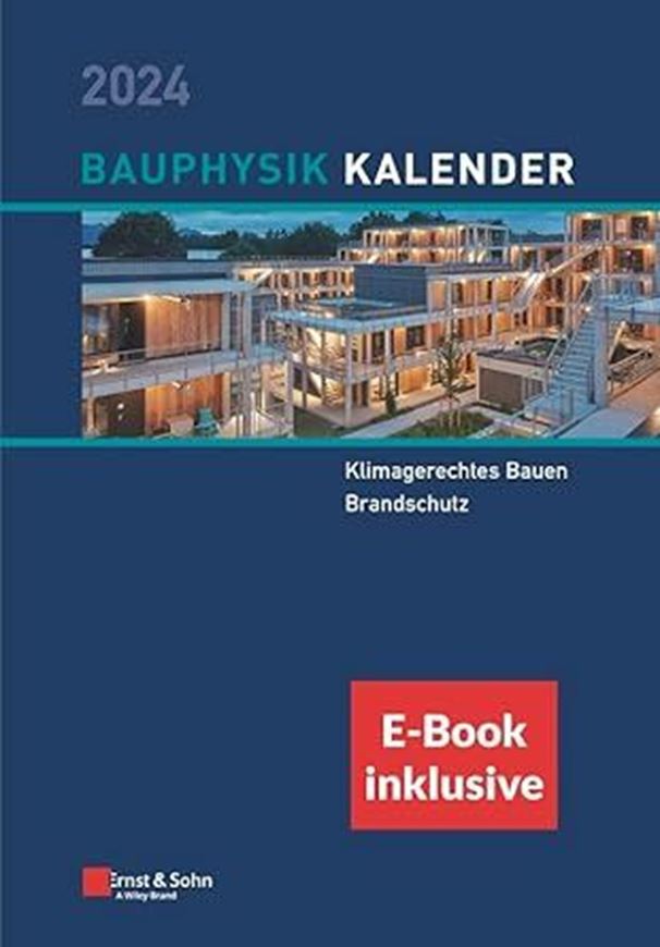 Bauphysik-Kalender 2024 inkl.  EBOOK als ePDF  Fortsetzungsbezug