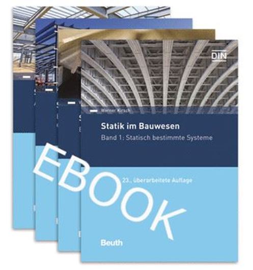Statik im Bauwesen, 4 Bde. EBOOK