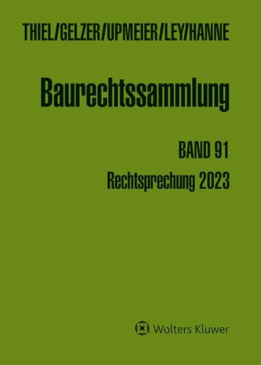 Baurechtssammlung Band 91