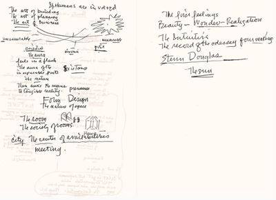 Louis I. Kahn: The Last Notebook