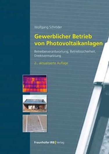 Gewerblicher Betrieb von Photovoltaikanlagen.