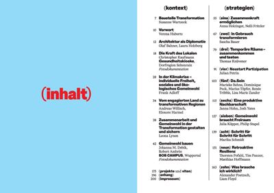 Baustelle Transformation