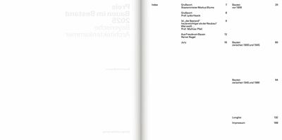 Preis Bauen im Bestand 2025