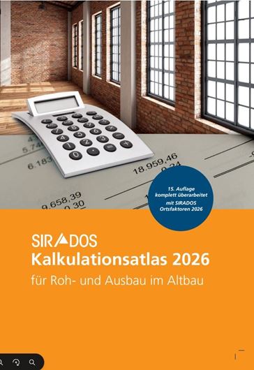 SIRADOS Kalkulationsatlas 2026 Altbau